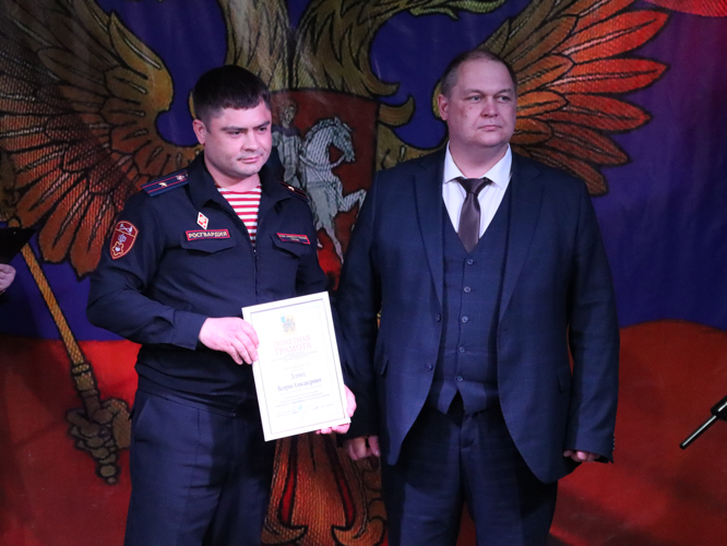 В Саратовской области прошло торжественное мероприятие в честь Дня войск национальной гвардии Российской Федерации