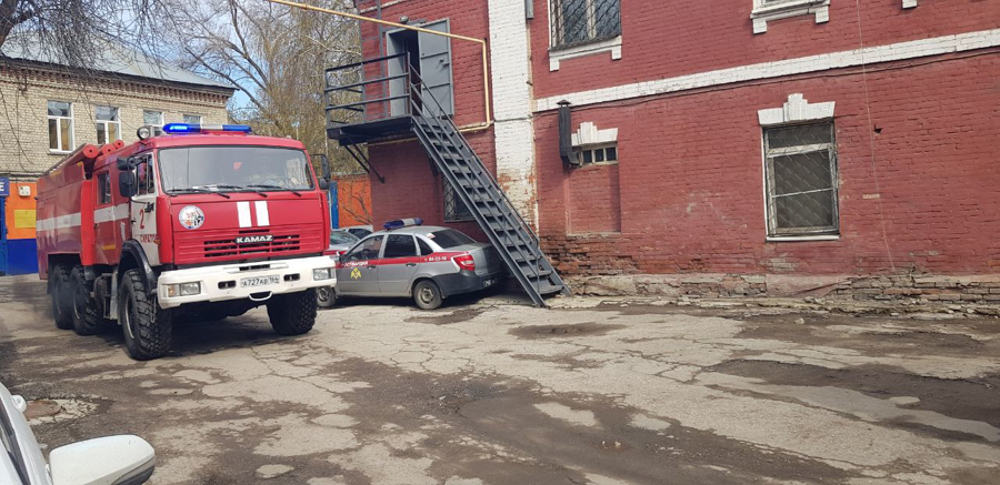 В Управлении Росгвардии по Саратовской области прошли пожарно-тактические занятия совместно с региональным МЧС 