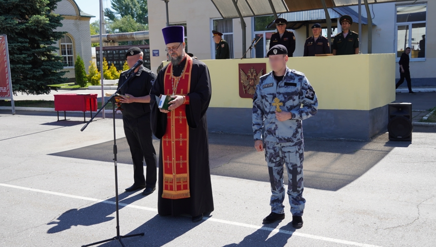 В Саратове прошло торжественное мероприятие по случаю годовщины со дня образования 360 учебного полка войск национальной гвардии Российской Федерации