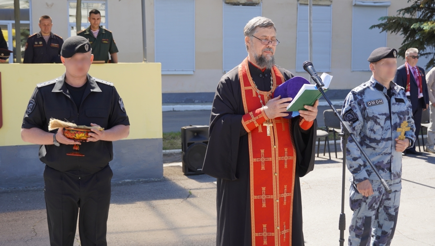 В Саратове прошло торжественное мероприятие по случаю годовщины со дня образования 360 учебного полка войск национальной гвардии Российской Федерации
