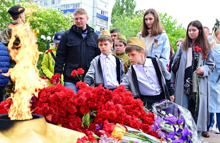 Помним! Чтим! Гордимся! Военнослужащие Росгвардии и город мирного атома Балаково празднуют 80-годовщину Великой Победы 