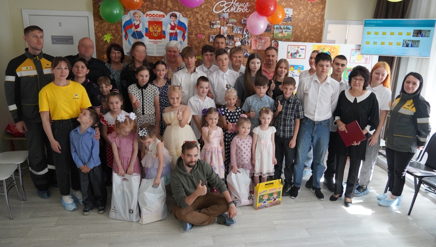 В Саратове сотрудники транспортного ОМОН «Атлант» продолжают принимать участие в акции «Дорогою Добра»