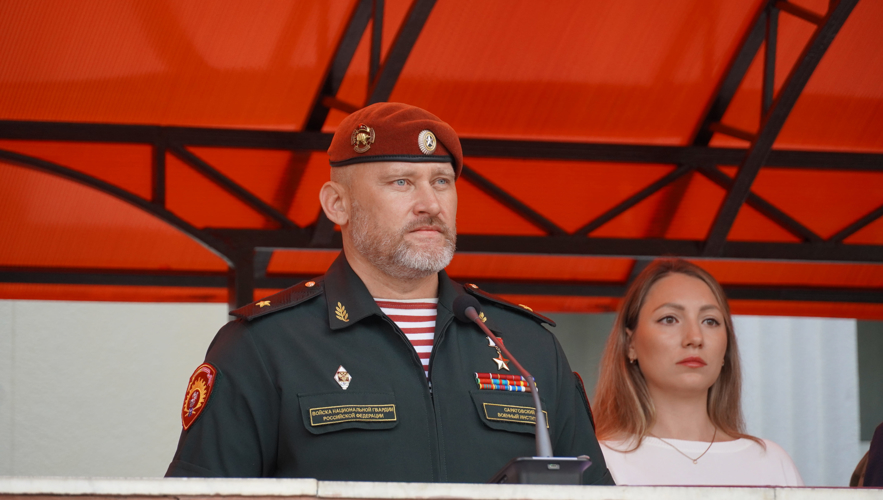 В Саратовском военном институте Росгвардии прошло торжественное мероприятие, посвященное началу нового учебного года