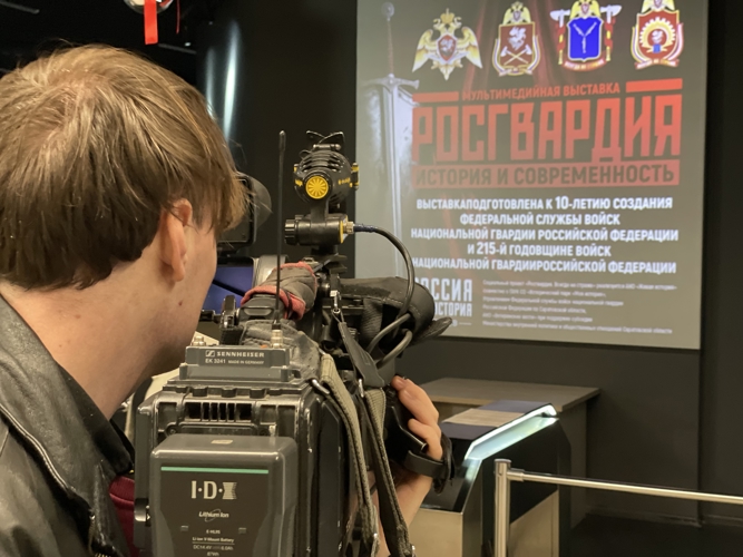 В Саратове началась подготовка масштабного мультимедийного проекта, посвященного 10-летию создания Федеральной службы войск национальной гвардии Российской Федерации