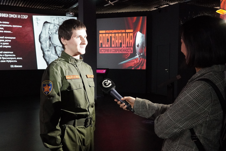 В Саратове состоялась церемония открытия масштабной мультимедийной выставки «Росгвардия. История и современность», посвященной предстоящему юбилею ведомства (видео)