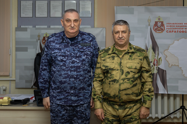 Командующий Приволжским округом совершил рабочую поездку в Управление Росгвардии по Саратовской области (видео)