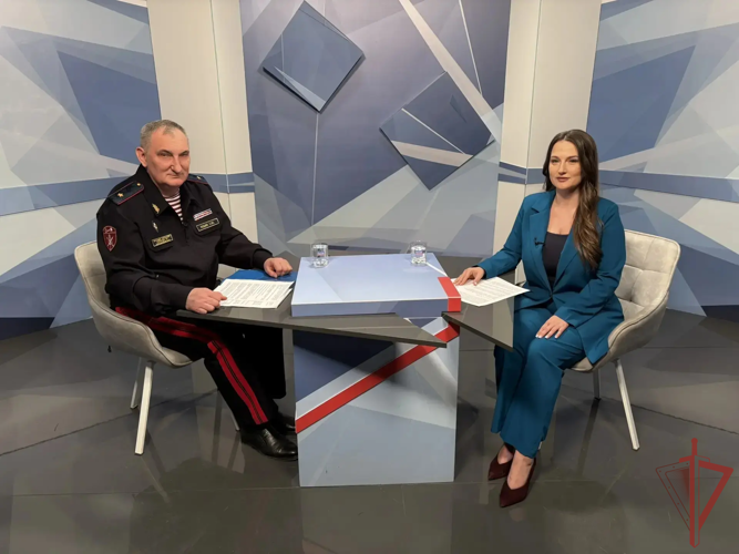 В эфире ГТРК "Саратов" вышла программа «Вести. Интервью», посвященная 10-летию Росгвардии и 215-й годовщине образования войск правопорядка