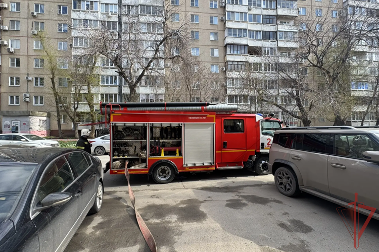 В Управлении Росгвардии по Саратовской области прошли пожарно-тактические занятия совместно с региональным МСЧ 