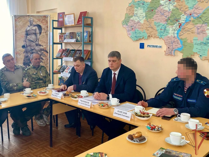 В Ершовском районе Саратовской области состоялось заседание круглого стола, посвященного мерам социальной поддержки  вернувшихся участников специальной военной операции