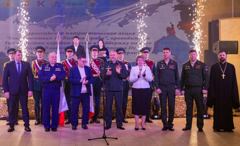 Возрождая и сохраняя традиции: военнослужащие Саратовского военного института Росгвардии приняли участие во Всероссийской акции "От Камчатки до Калининграда»(видео)
