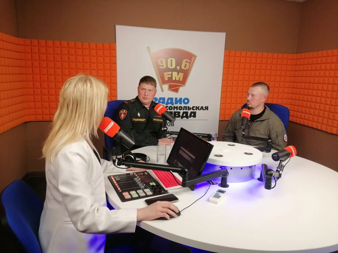 На радио "КП-Саратов" рассказали о старте масштабной ведомственной акции "Каникулы с Росгвардией"