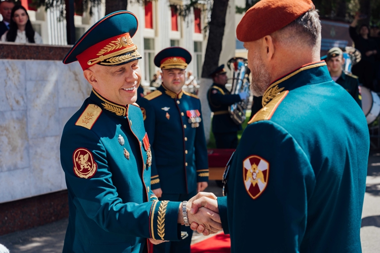 Выпуск лейтенантов Саратовского военного института войск национальной гвардии Российской Федерации. 2026 год.