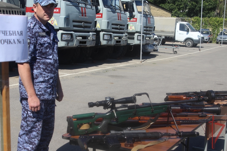 В Управлении Росгвардии по Саратовской области начался летний период обучения