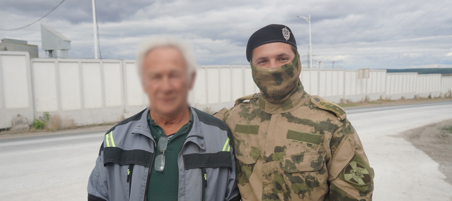 В Саратовской области боец ОМОН «Патриот» Росгвардии первым пришёл на помощь пострадавшему в ДТП водителю