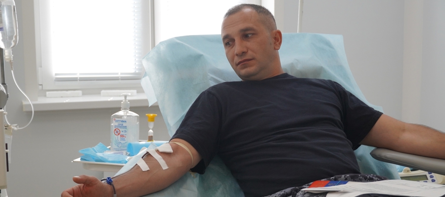 В Саратове росгвардейцы пополнили банк донорской крови (видео)
