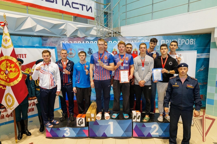 В Саратове прошел чемпионат войск национальной гвардии Российской Федерации по плаванию, посвященный 10-летию Росгвардии и 215-летию войск правопорядка(ВИДЕО)