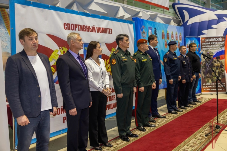 В Саратове прошел чемпионат войск национальной гвардии Российской Федерации по плаванию, посвященный 10-летию Росгвардии и 215-летию войск правопорядка(ВИДЕО)