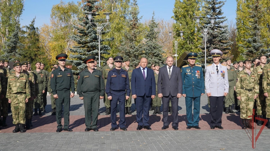 Юногвардейцы Техникума принесли торжественную Клятву в Парке Победы(ВИДЕО)